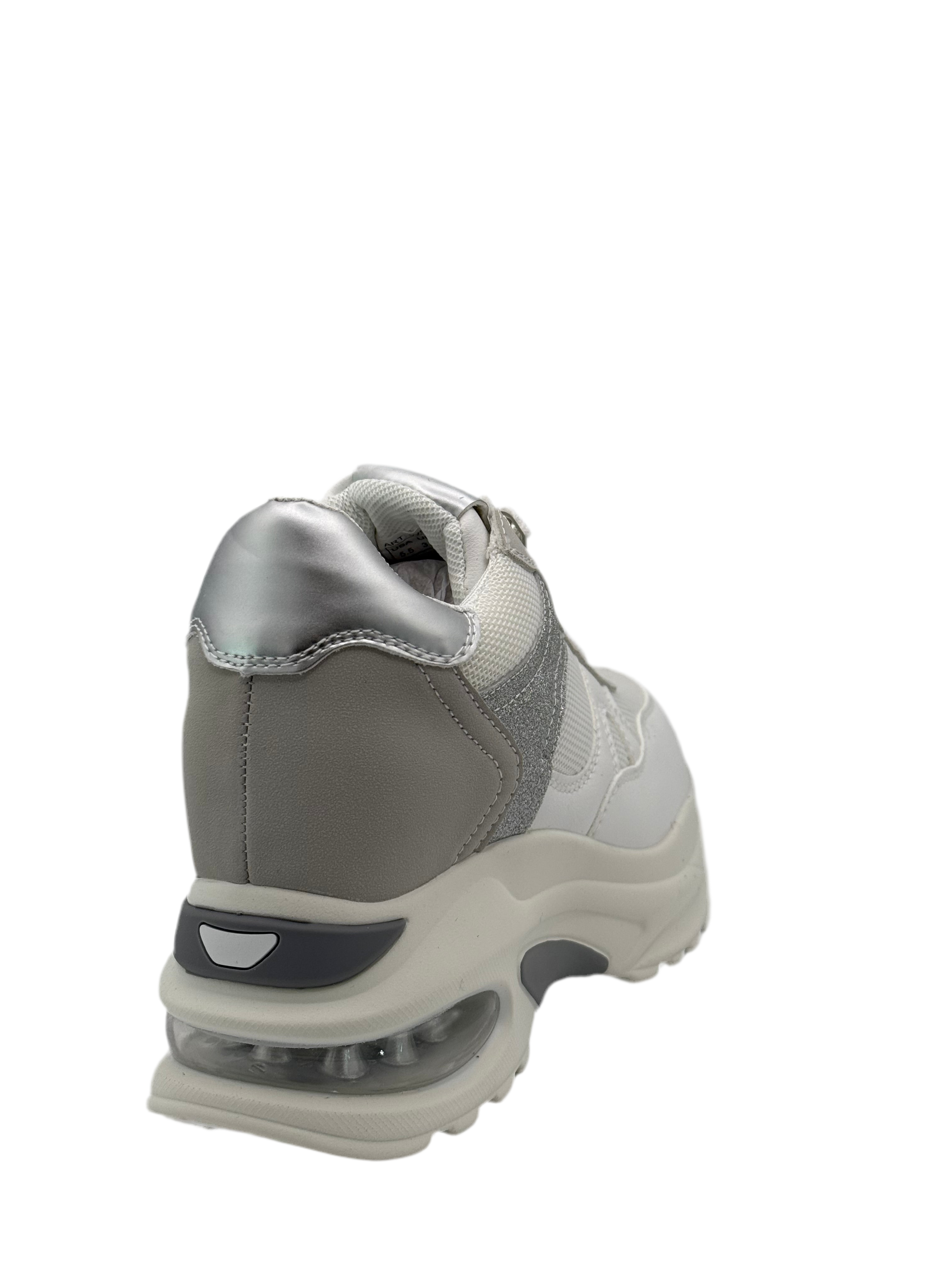 Alisia_scarpetta bianca con zeppa