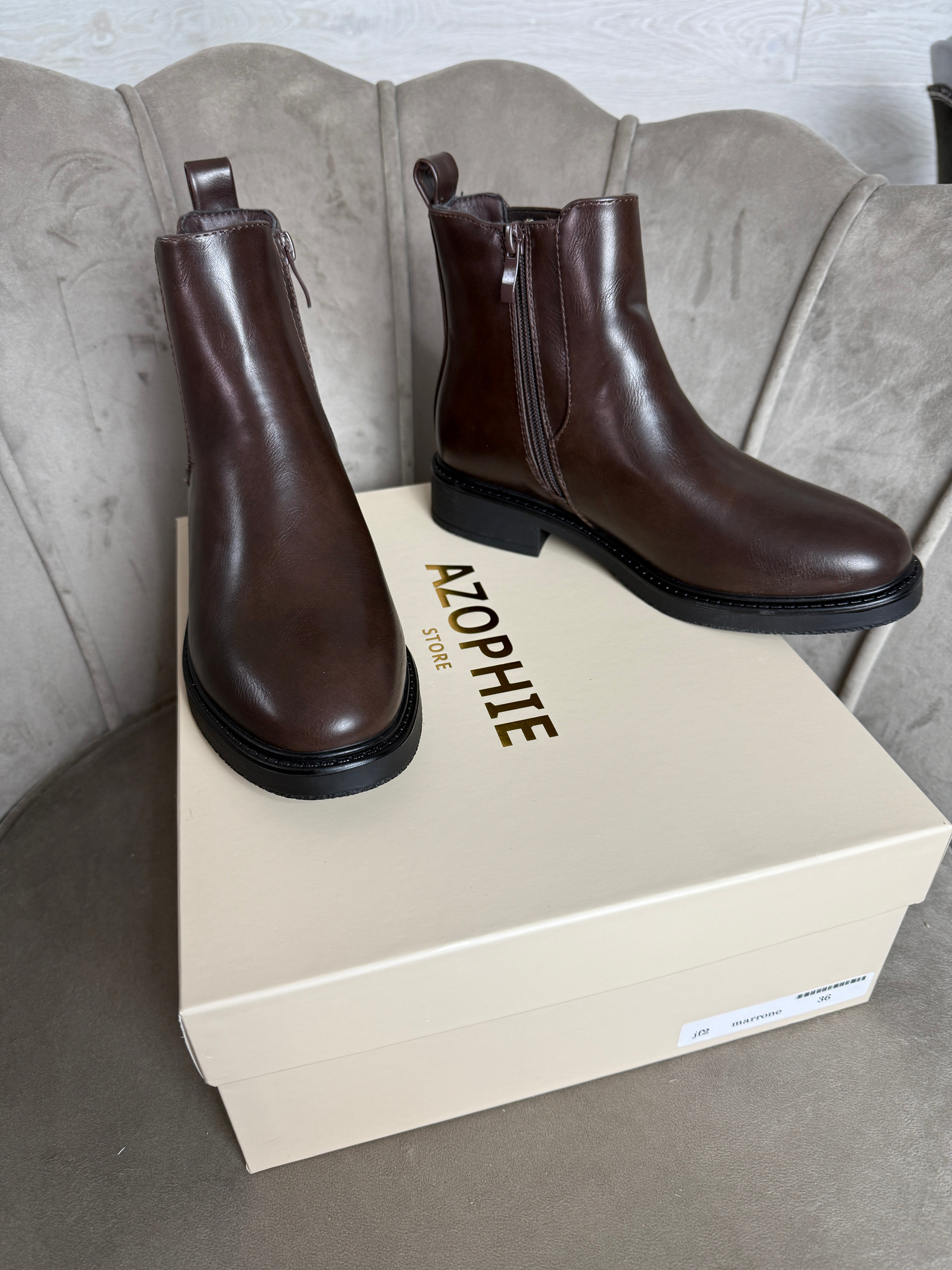 Claudia_stivaletto basso marrone