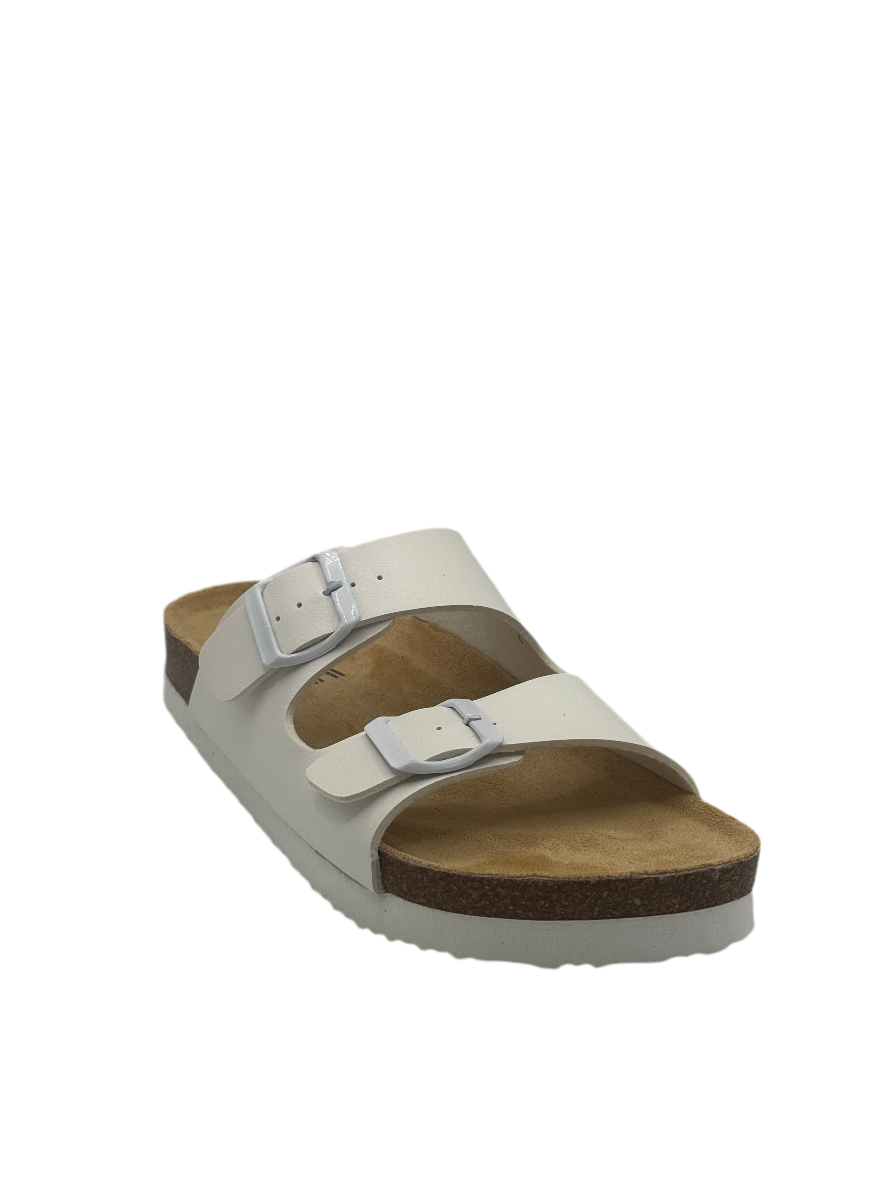 Lancetti_ciabattine basse con doppia fibbia