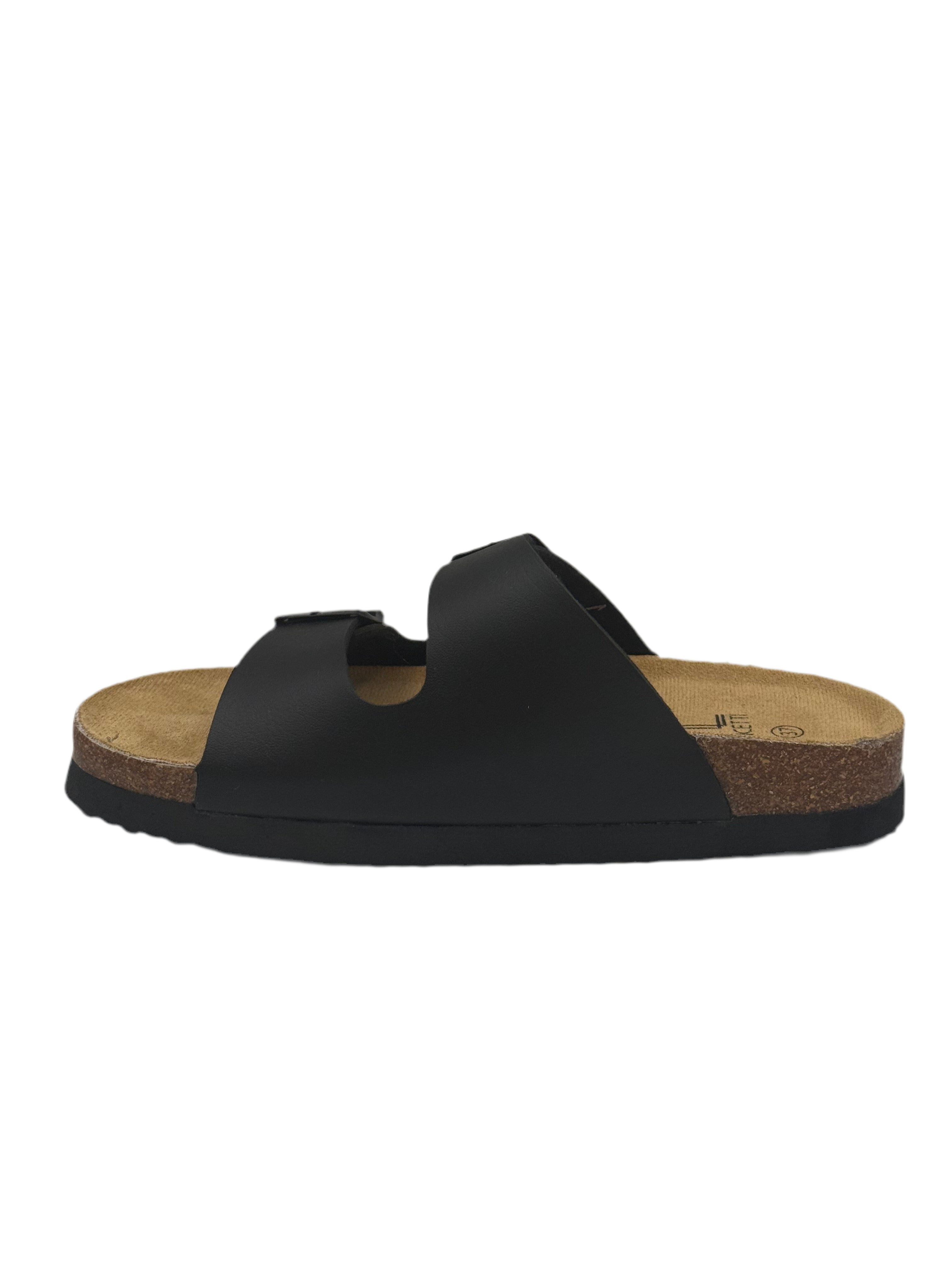 Lancetti_ciabattine basse con doppia fibbia