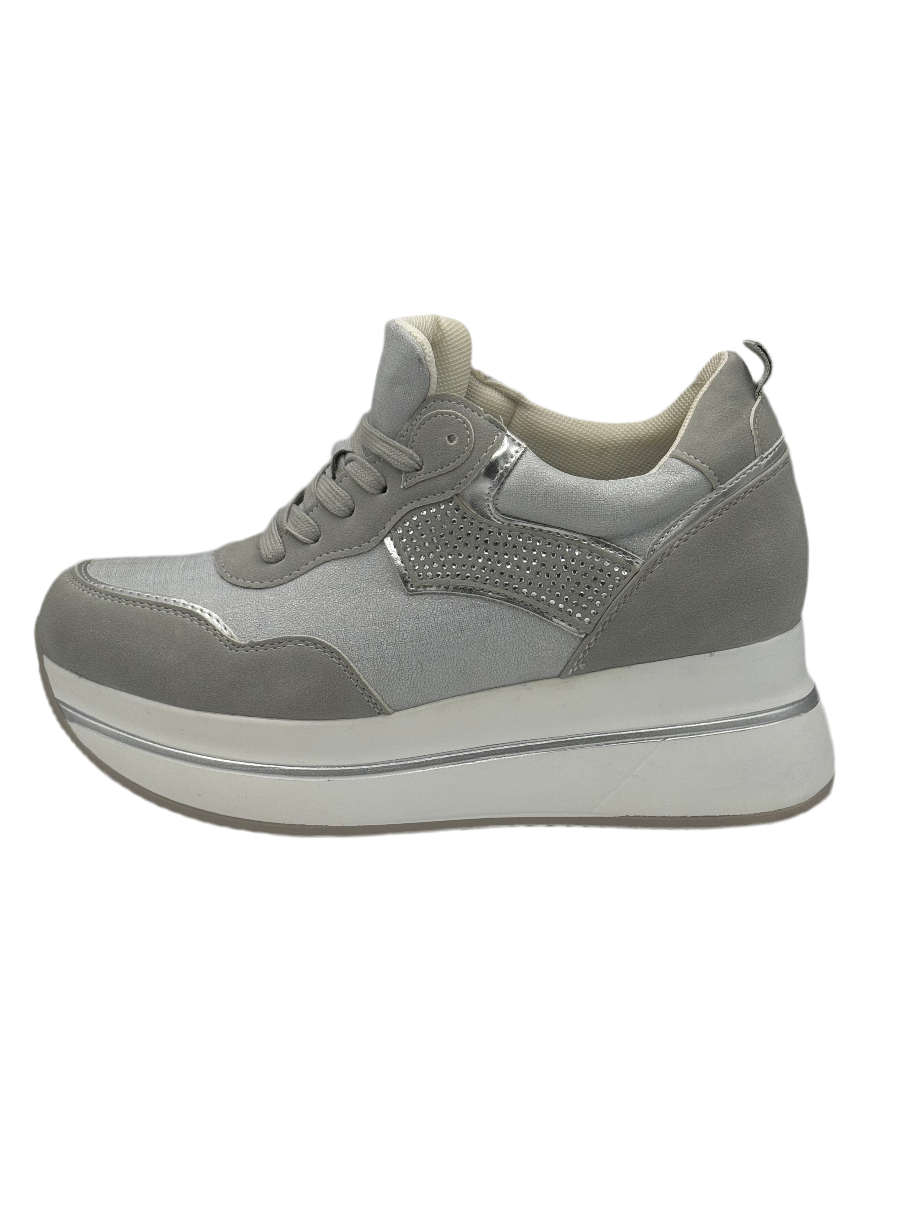 Desy_sneakers alta grigia