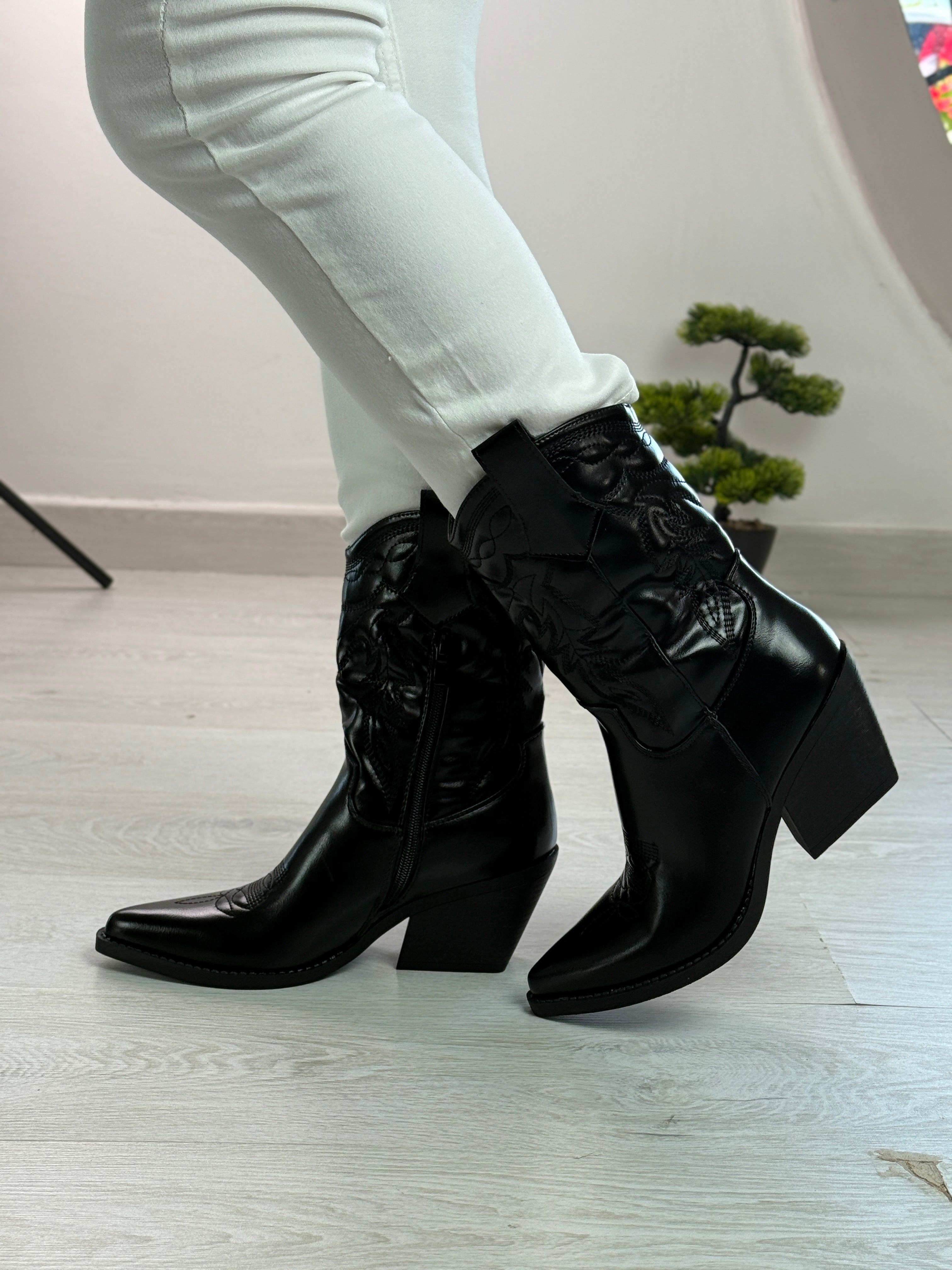 Pilar_stivaletto camperos nero