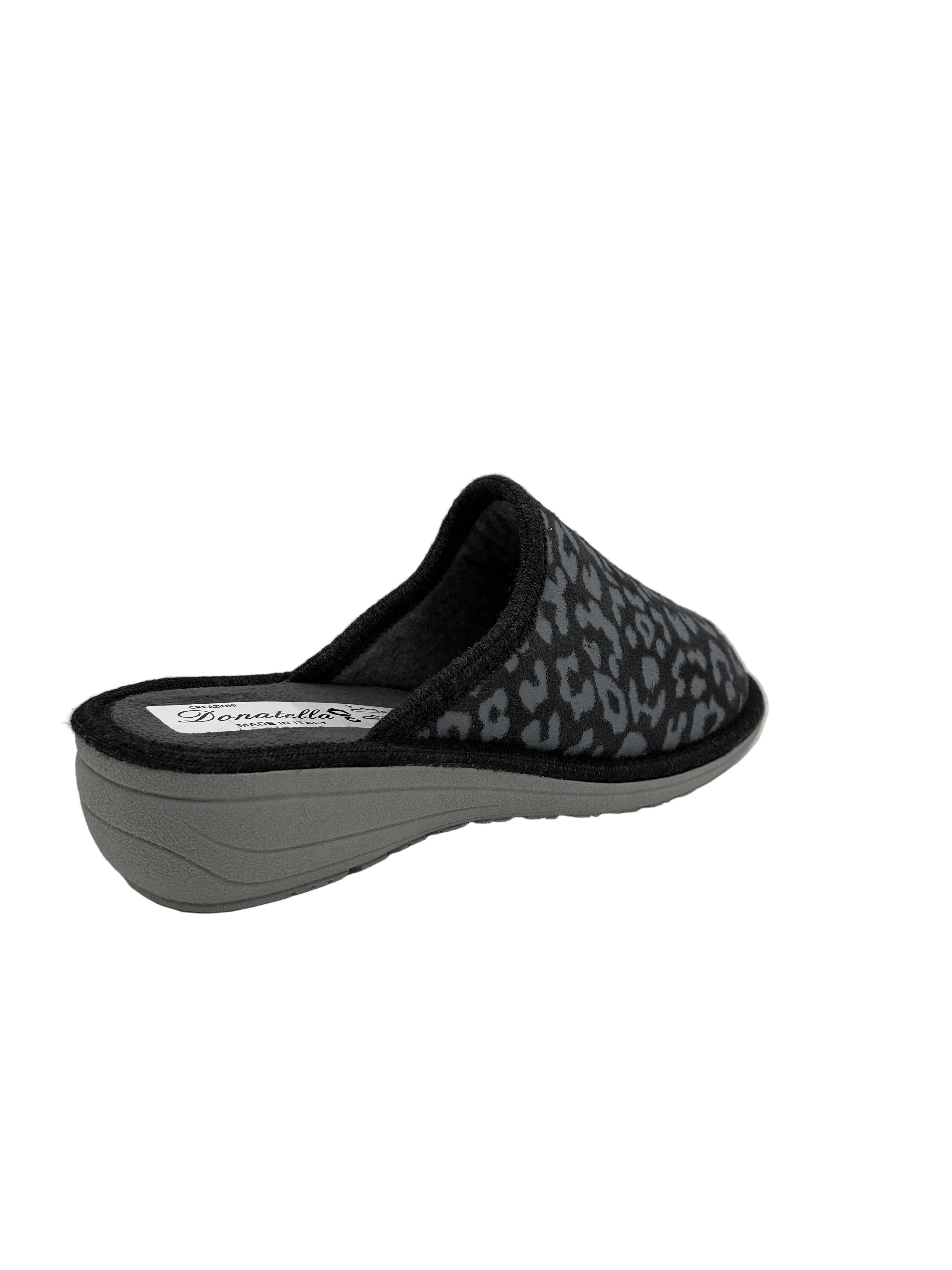 Matilde_pantofola grigia leopardata