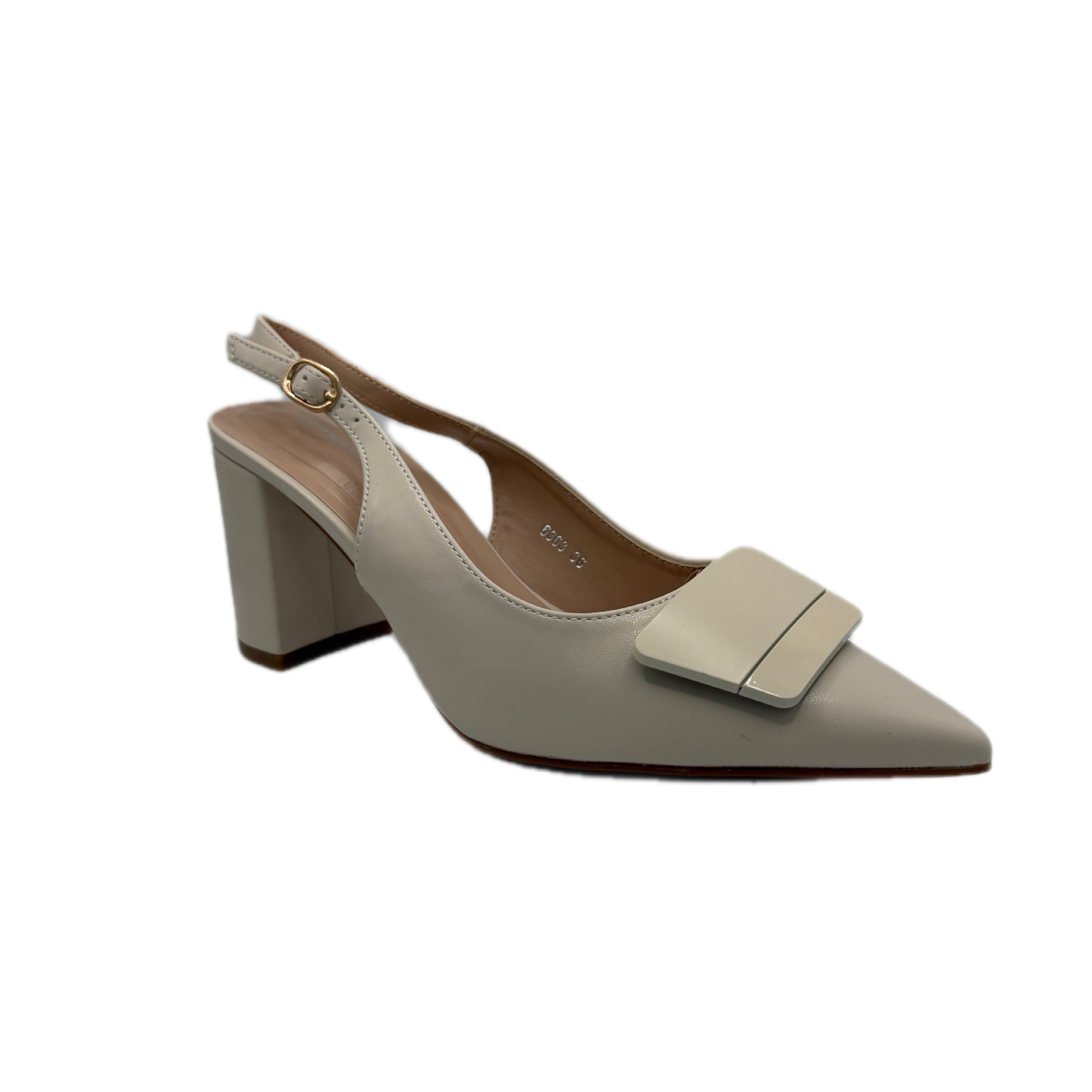 Aline Decolletè comodo beige