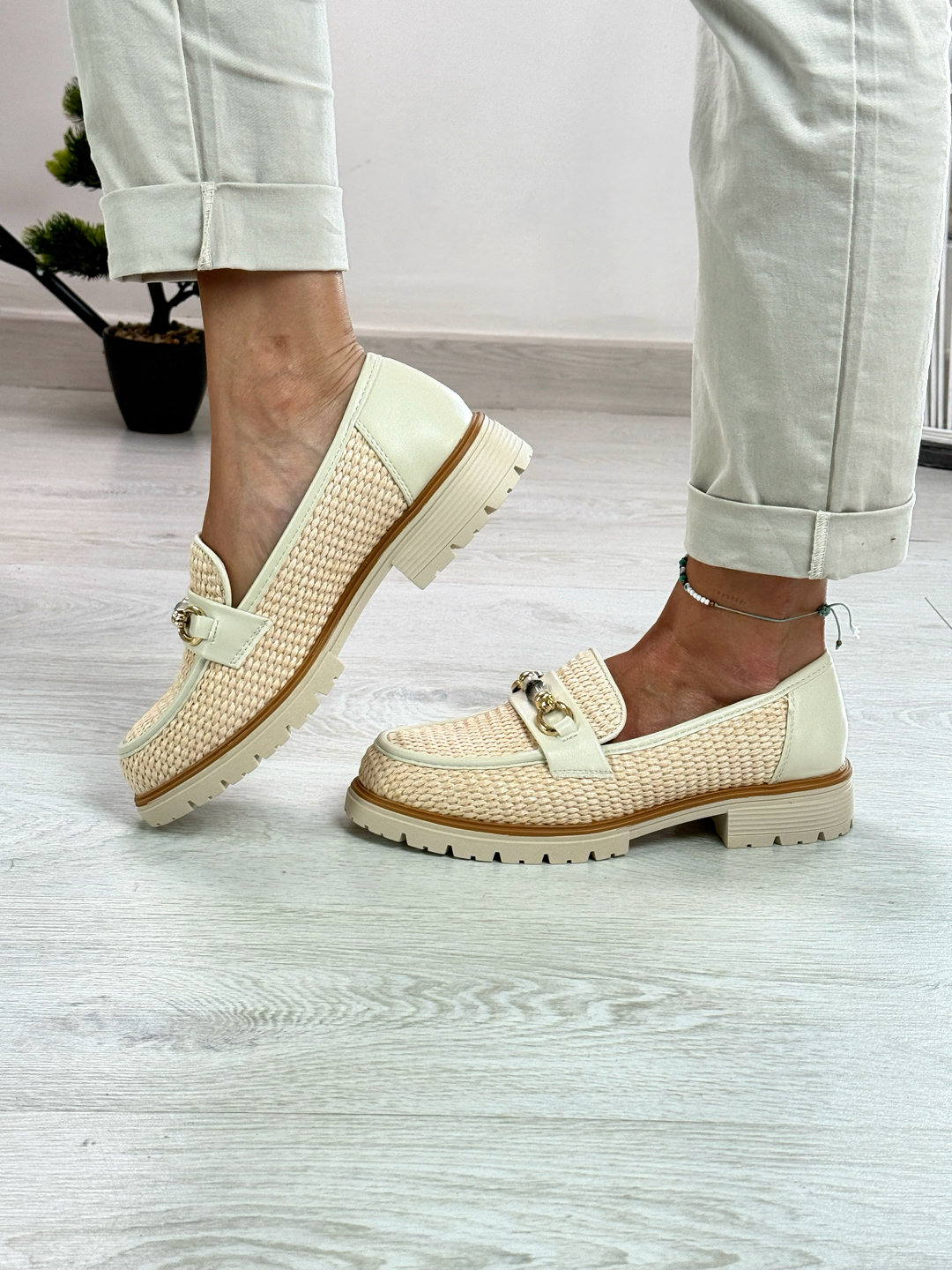 Lina_mocassino beige