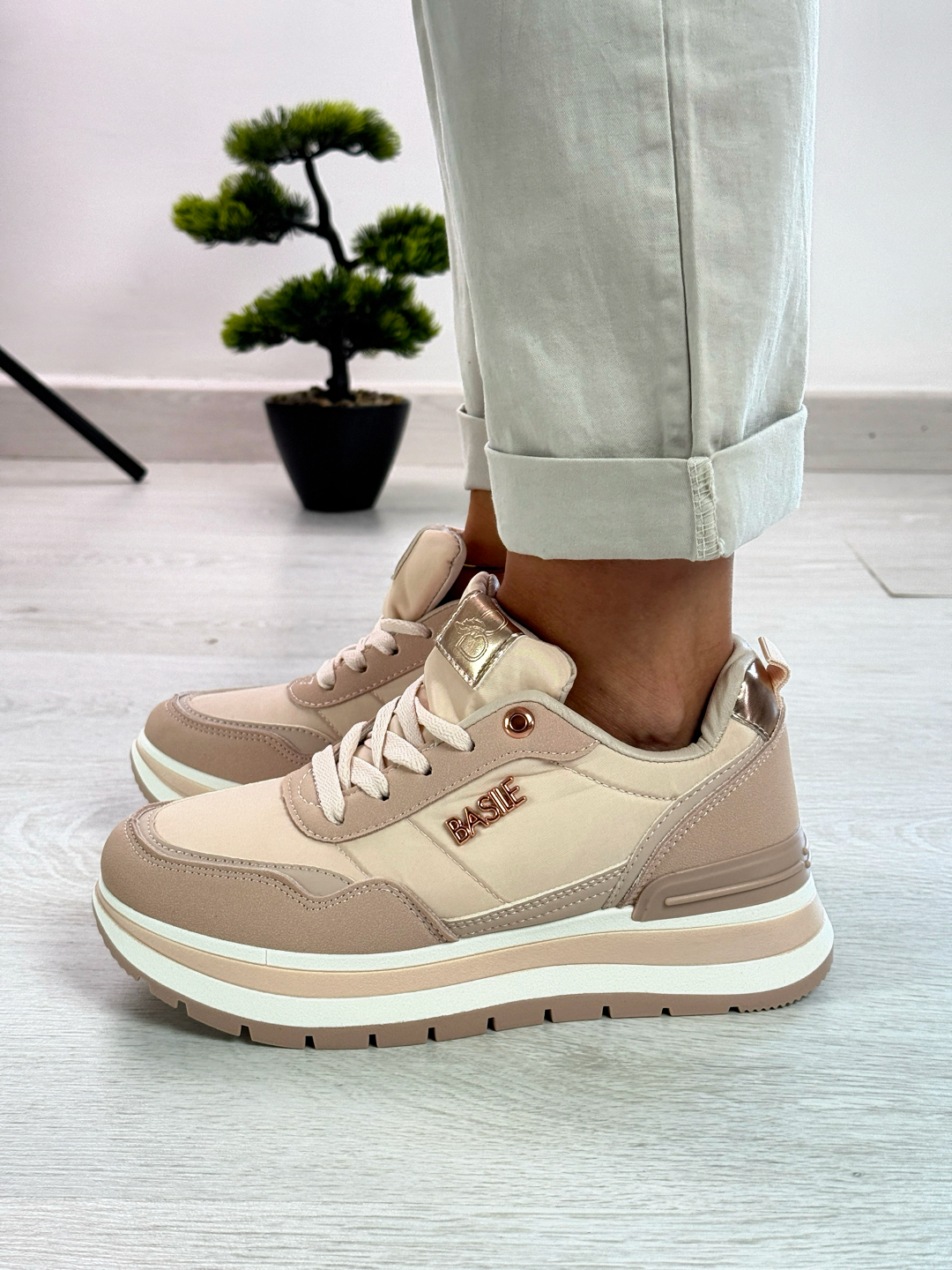 Basile_Sneakers rosa