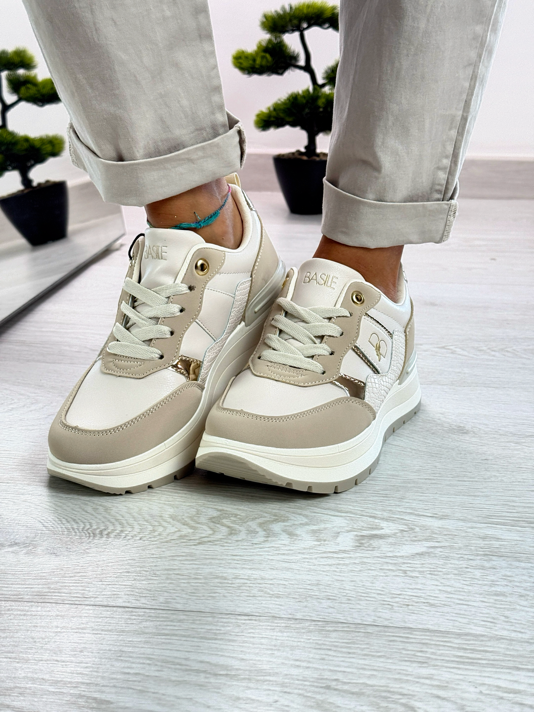 Basile_Sneakers beige