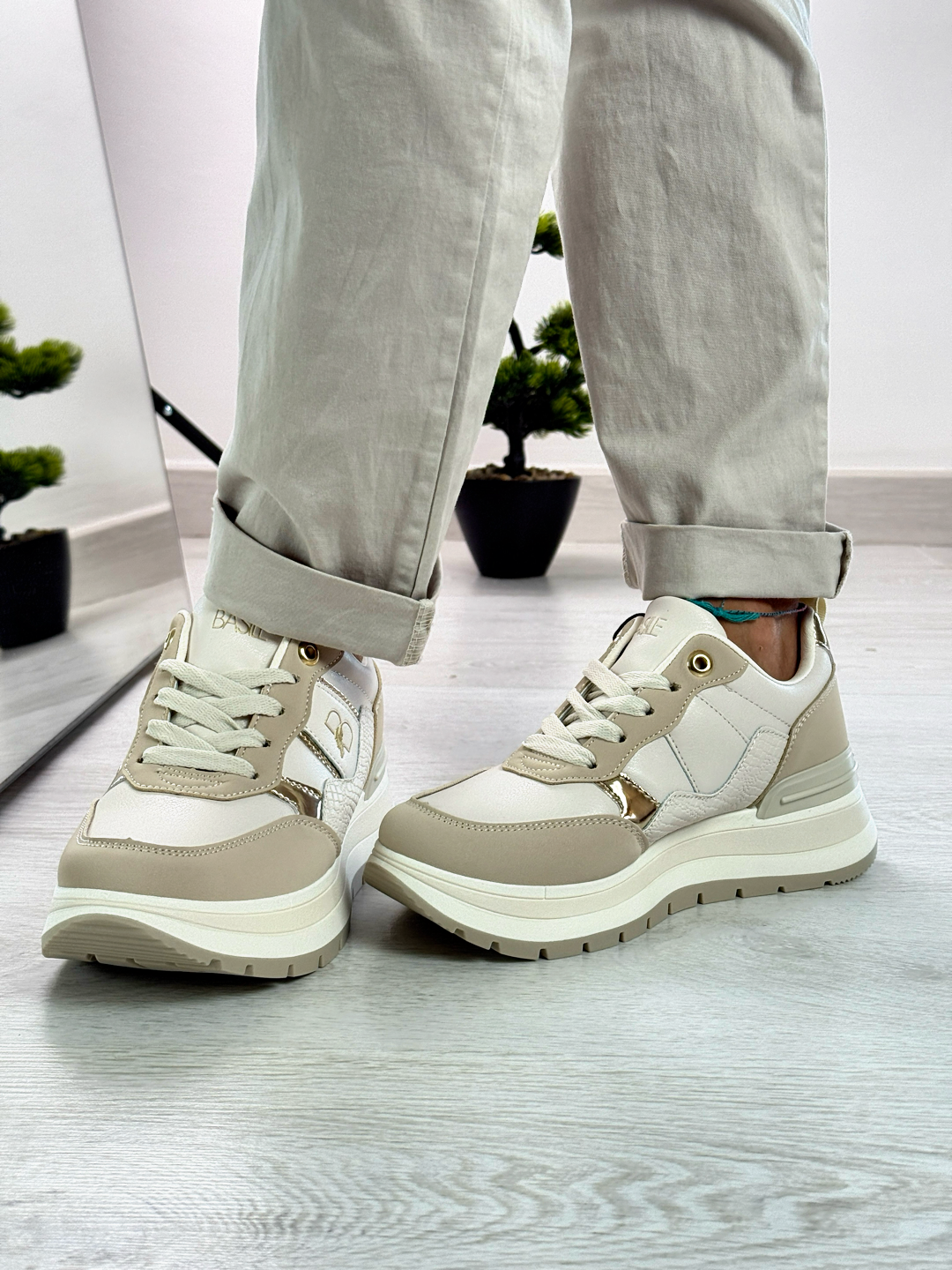 Basile_Sneakers beige