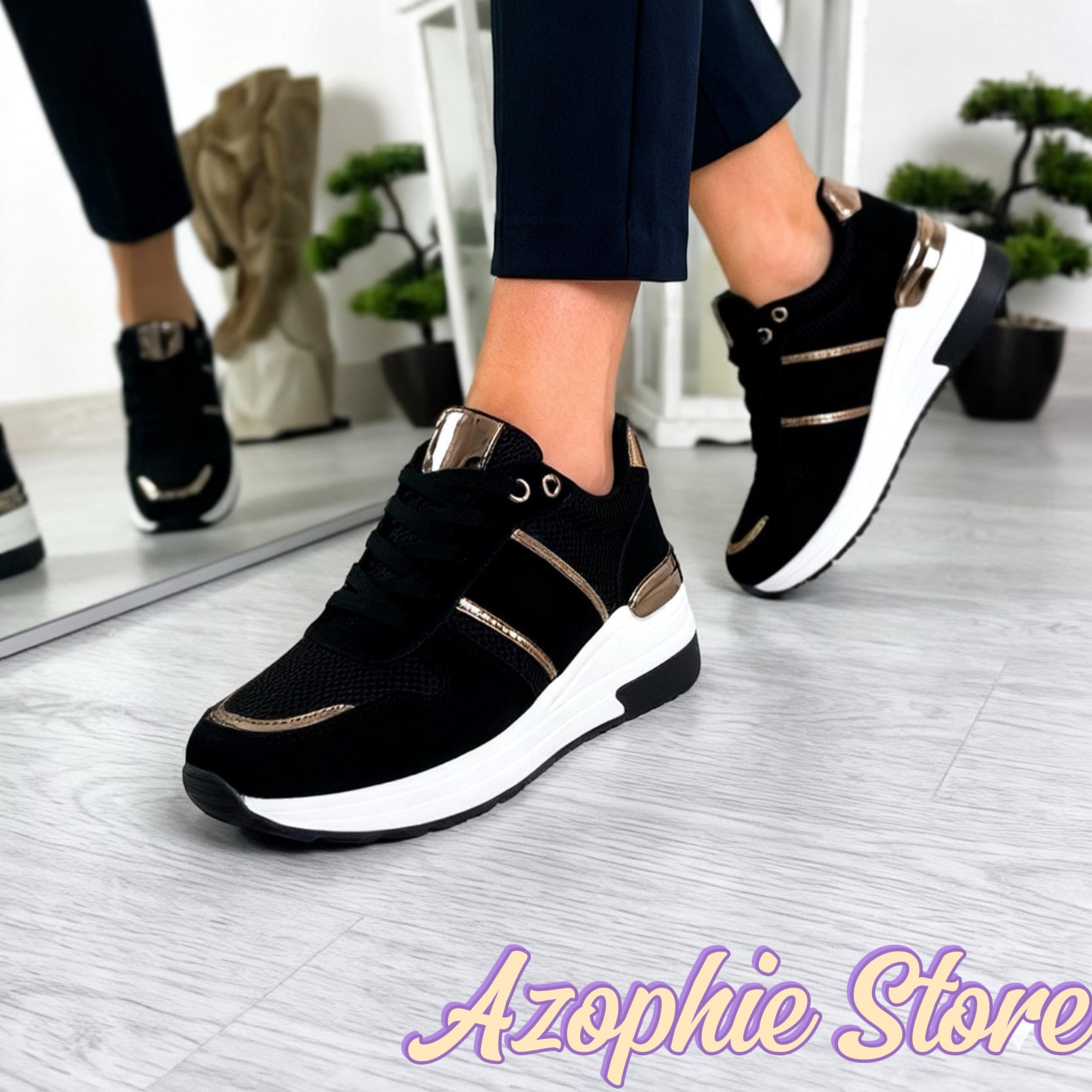 Axa_sneakers nera