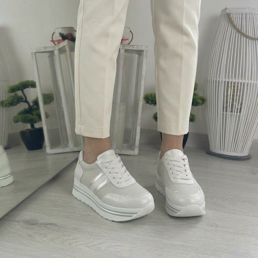 Daisy_sneakers bianca comoda