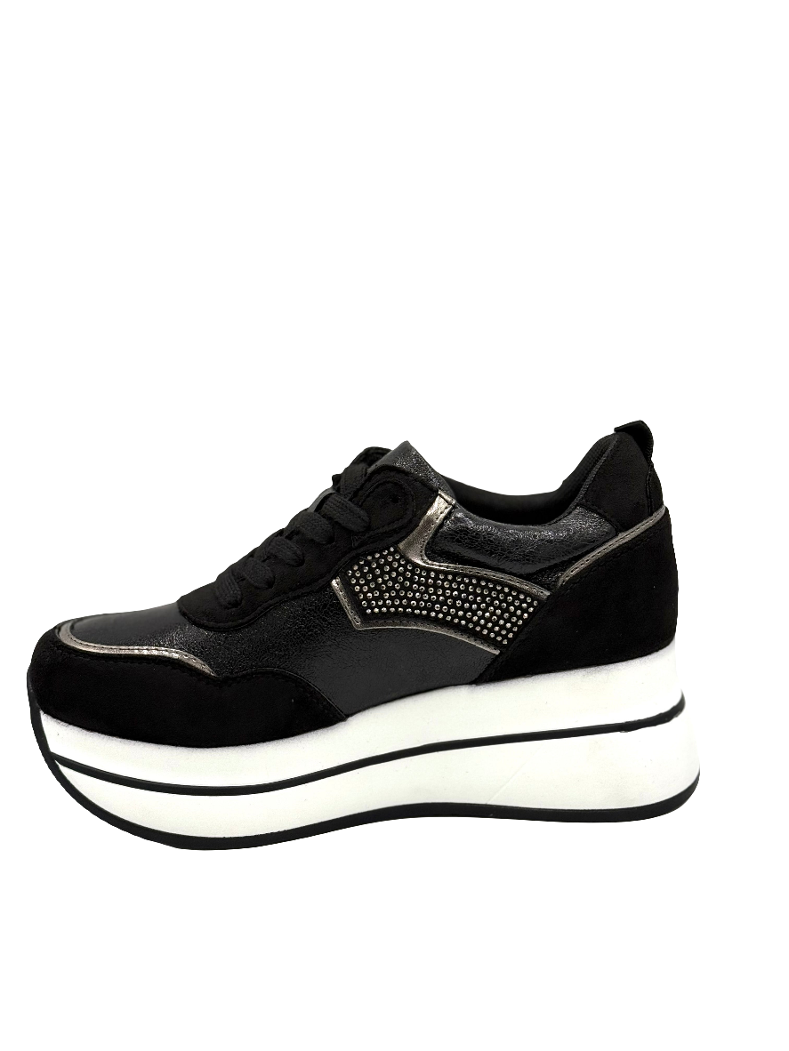 Desy_sneakers alta nera