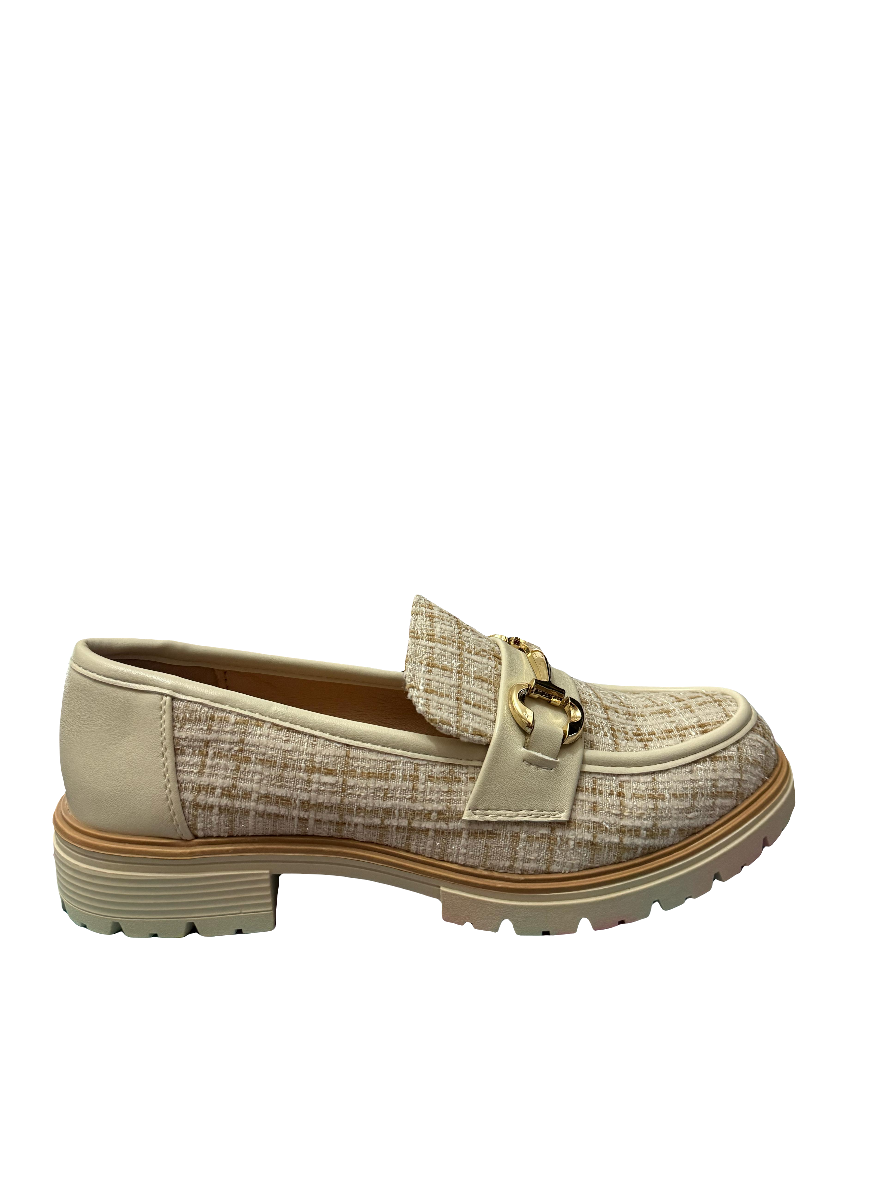 Carmen_mocassino bianco beige