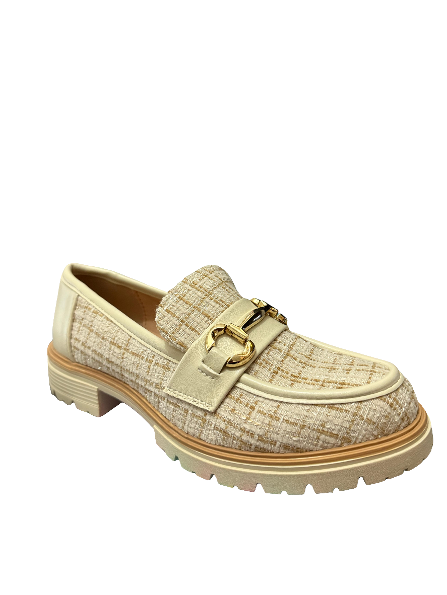 Carmen_mocassino bianco beige