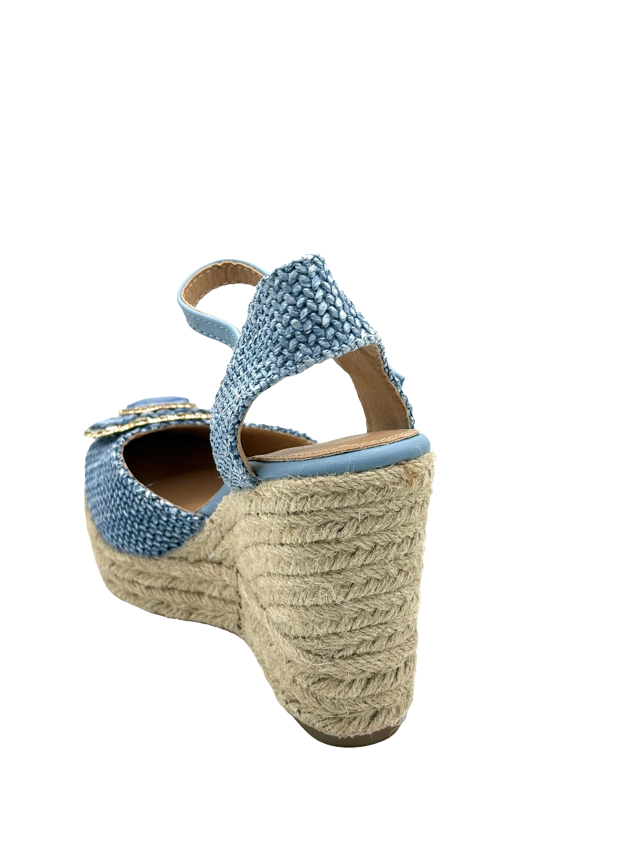 Elodie-sandalo con zeppa